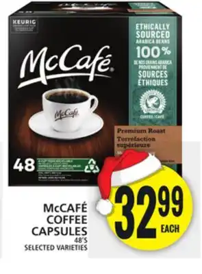 Food Basics Mccafé coffee capsules offer