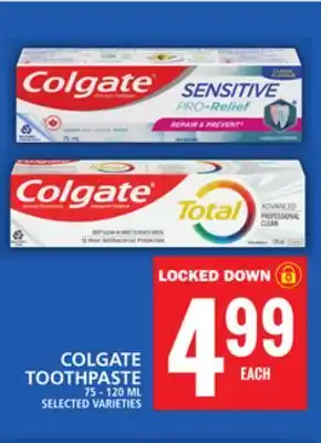 Food Basics Colgate toothpaste offer