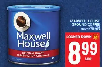 Food Basics Maxwell house ground coffee offer