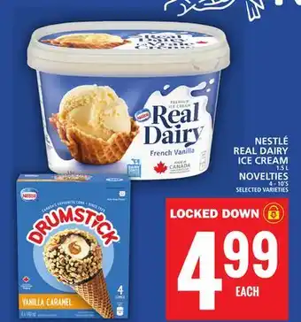 Food Basics Nestlé real dairy ice cream or novelties offer