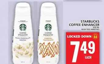 Food Basics Starbucks coffee enhancer offer