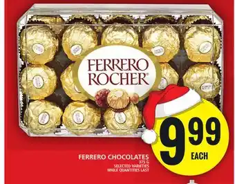 Food Basics Ferrero chocolates offer