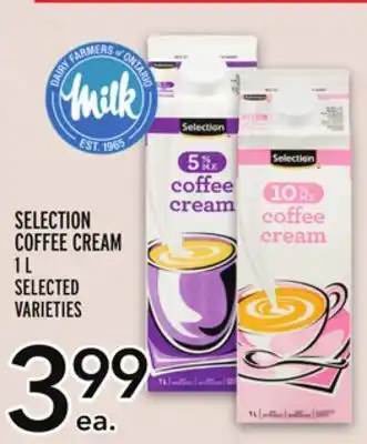 Metro Selection coffee cream offer
