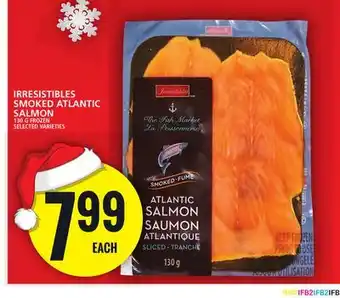 Food Basics Irresistibles smoked atlantic salmon offer