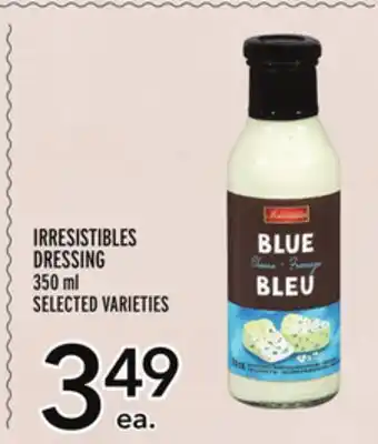 Metro Irresistibles dressing offer