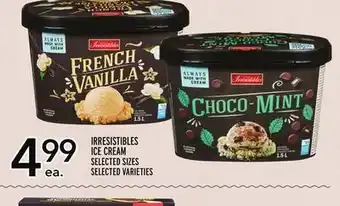 Metro Irresistibles ice cream offer