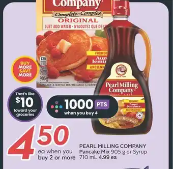 Sobeys Pancake mix offer