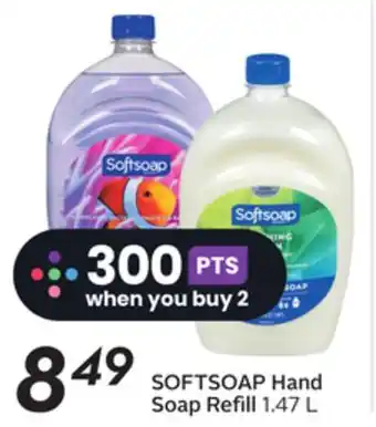 Sobeys Hand soap refill offer