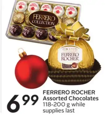 Sobeys Assorted chocolates offer