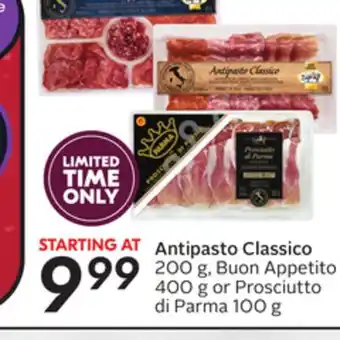 Sobeys Antipasto classico offer