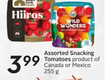 Sobeys Assorted snacking tomatoes offer