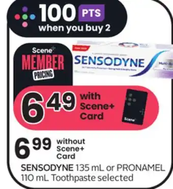 Sobeys Sensodyne offer