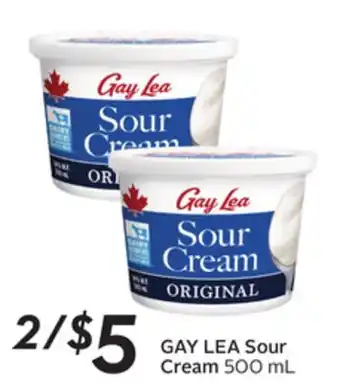 Sobeys Sour cream offer