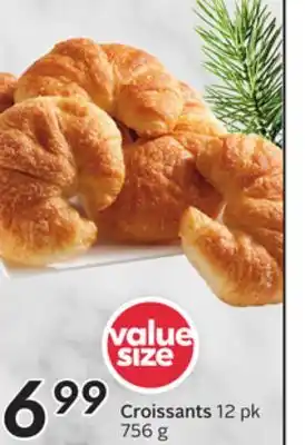 Sobeys Croissants offer
