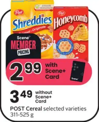 Sobeys Cereal offer