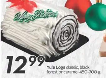 Sobeys Yule logs offer