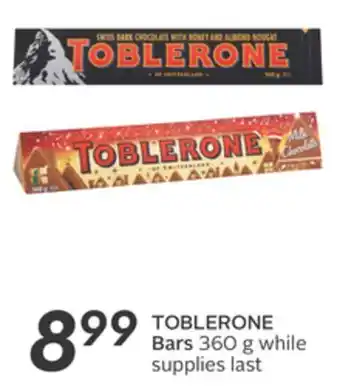 Sobeys Bars offer