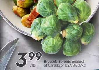 Sobeys Brussels sprouts offer