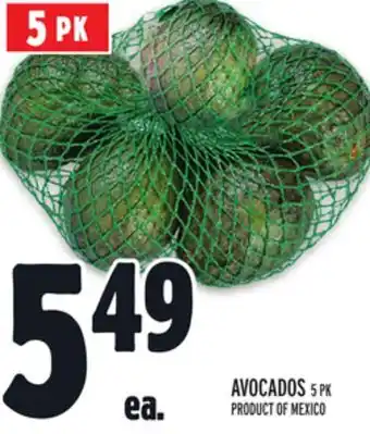 Metro Avocados offer