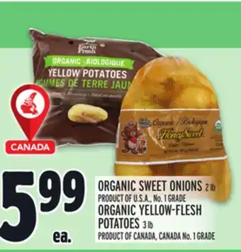 Metro Organic sweet onions | organic yellow-flesh potatoes offer