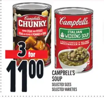 Metro Campbell's soup offer