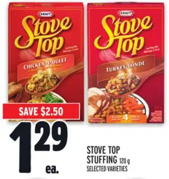 Metro Stove top stuffing offer