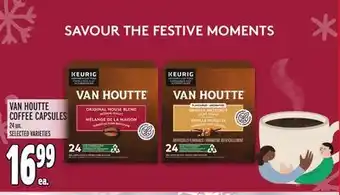 Metro Van houtte coffee capsules offer