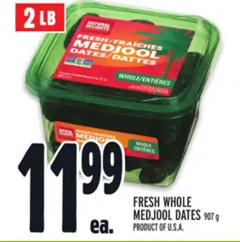 Metro Fresh whole medjool dates offer