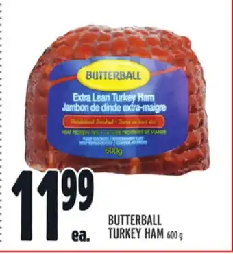 Metro Butterball turkey ham offer