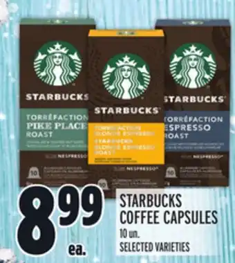 Metro Starbucks coffee capsules offer