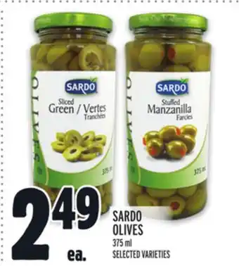 Metro Sardo olives offer