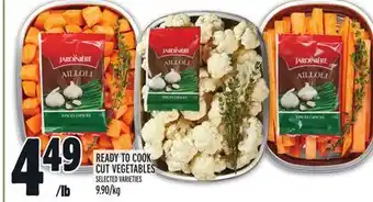 Metro Ready to cook cut vegetables offer