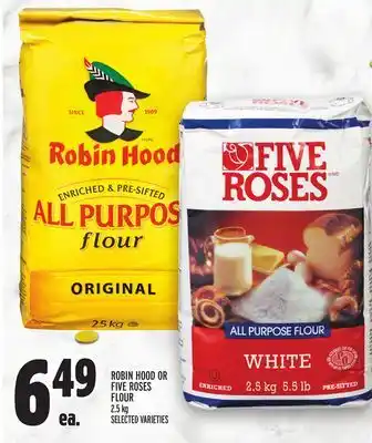 Metro Robin hood or five roses flour offer