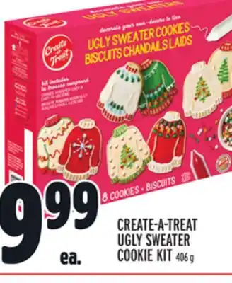 Metro Create-a-treat ugly sweater cookie kit offer