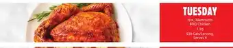 Metro Hot, mammoth bbq chicken offer