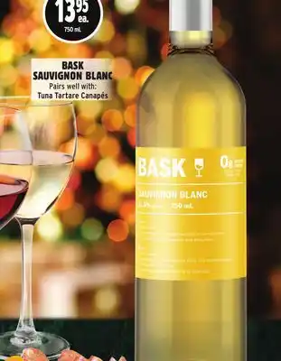 Metro Bask sauvignon blanc offer