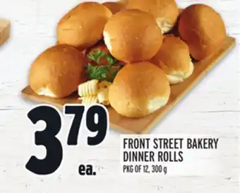 Metro Front street bakery dinner rolls offer