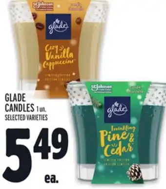 Metro Glade candles offer