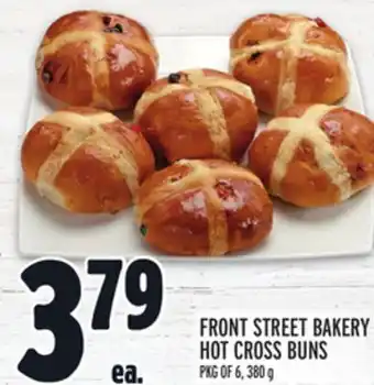 Metro Front street bakery hot cross buns offer