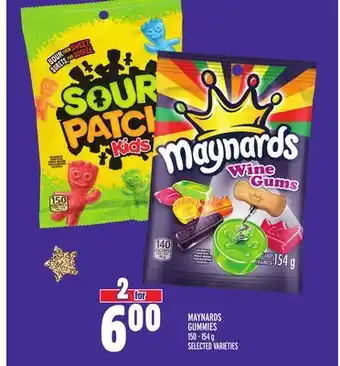 Metro Maynards gummies offer
