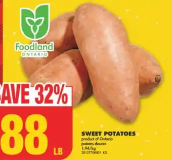 No Frills Sweet potatoes offer