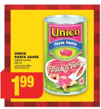 No Frills Unico pasta sauce, 680 ml offer