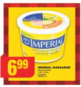 No Frills Imperial margarine, 1.28/1.36 kg offer