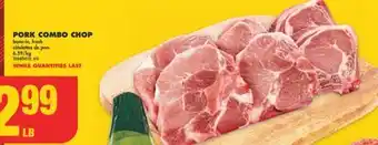 No Frills Pork combo chop offer
