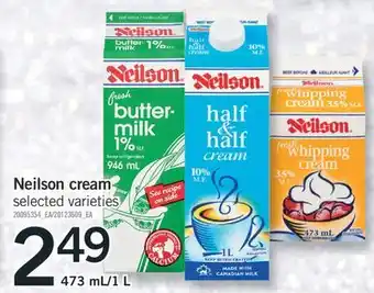 Fortinos Neilson cream offer