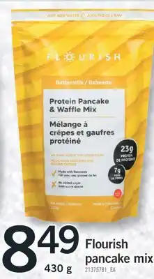 Fortinos Flourish pancake mix 430 g offer