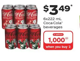 Fortinos Coca-cola beverages offer
