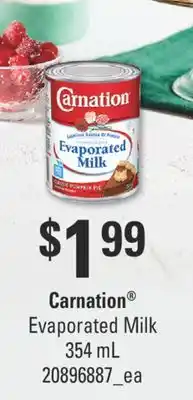 Fortinos Carnation evaporated milk offer