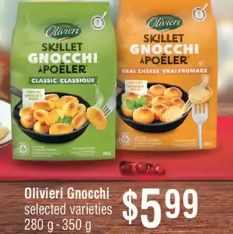 Fortinos Olivieri gnocchi 280 g - 350 g offer