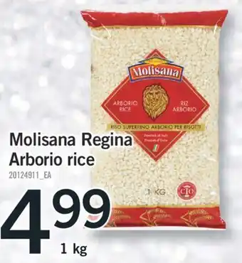 Fortinos Molisana regina arborio rice 1 kg offer